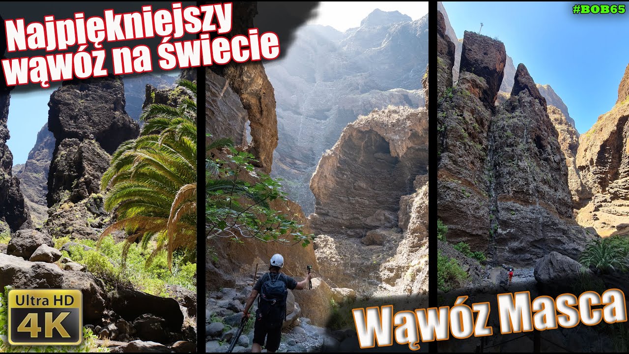 Teneryfa - Wąw&oacute;z Masca i klify Los Gigantes