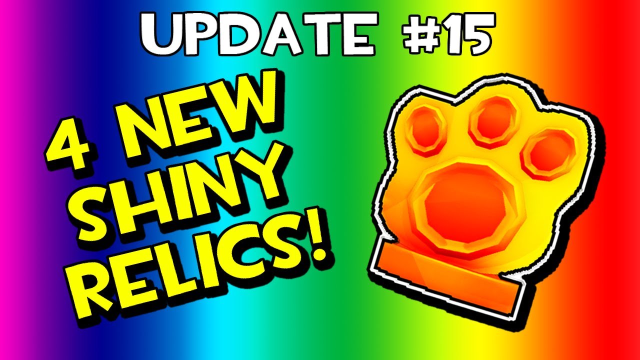 UPDATE #15! 4 NEW SHINY RELICS!  - Pet Simulator 99 (PS99) - Roblox