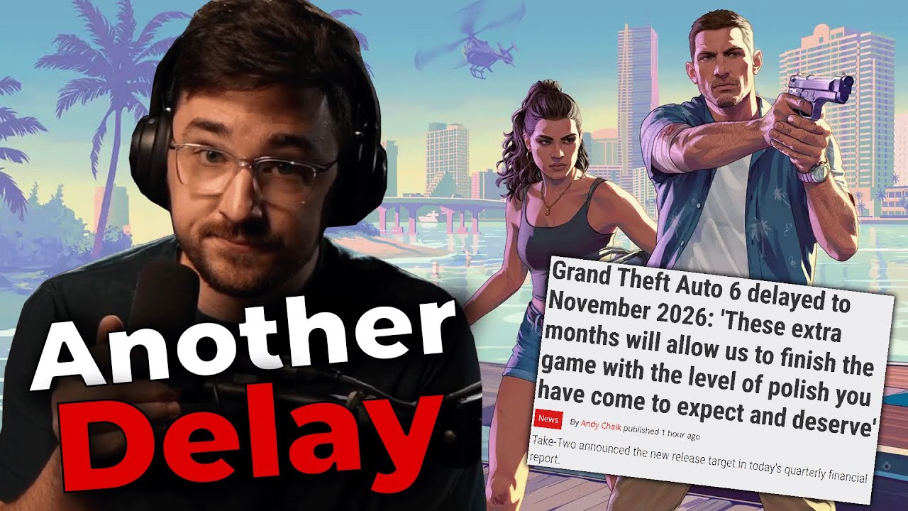 GTA 6 Delayed To November 2026 - Luke Reacts