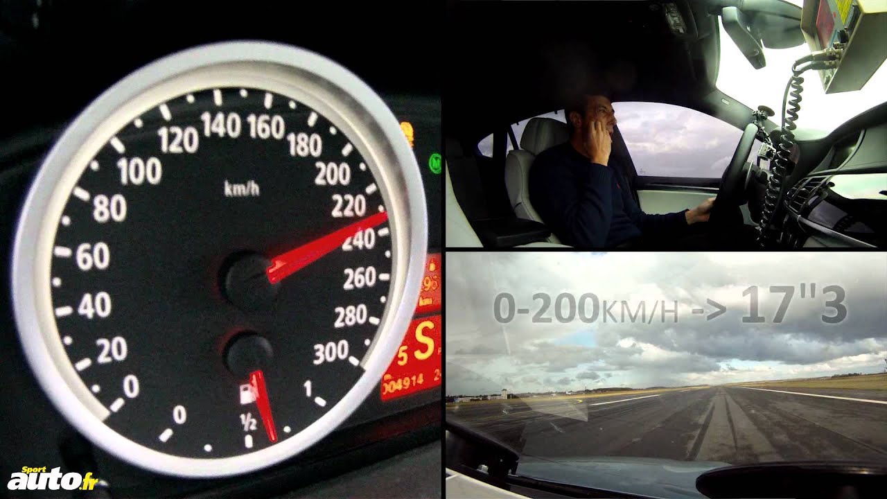 300 km/h en BMW X6 M