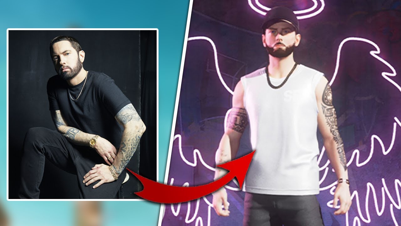 TOP 5 Best Moments of Rap God Eminem - Saints Row Character Creation