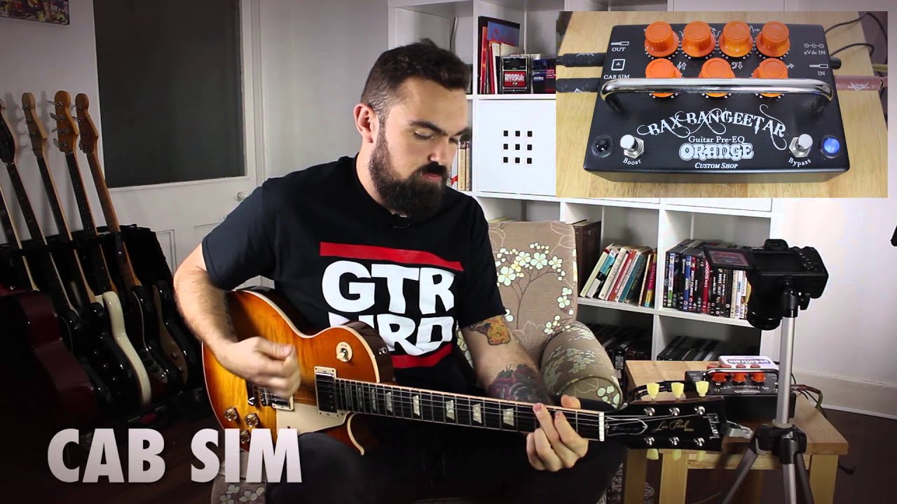 Pedal Of The Week: Orange Bax Bangeetar Guitar Pre-EQ