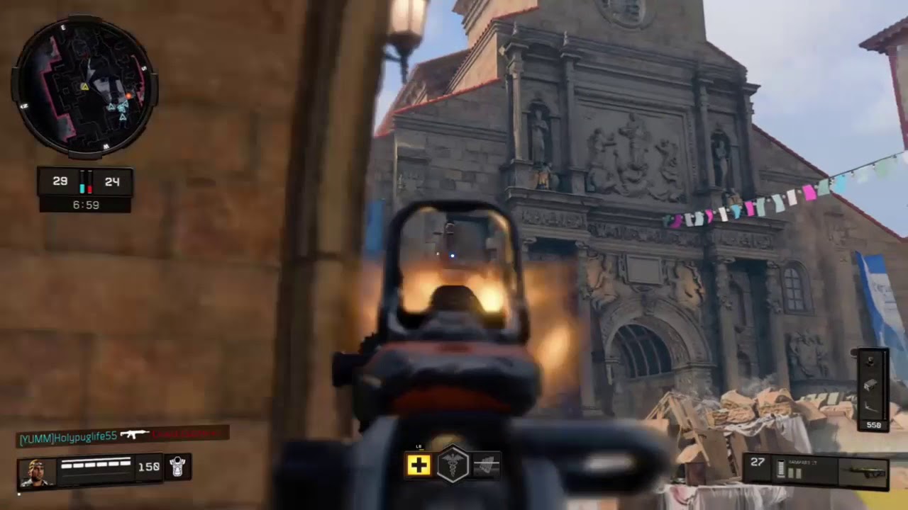 Partidaza sacando el oro de la Rampart