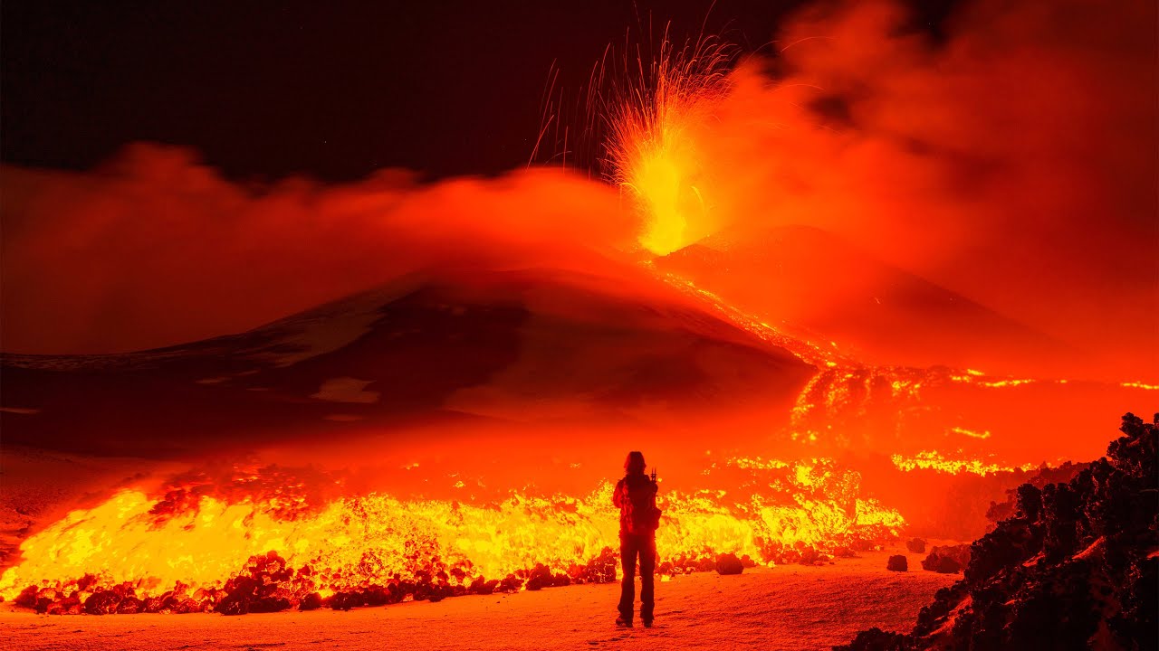 Eruzione Etna. Attività eruttiva al Sudest.12 maggio 2025