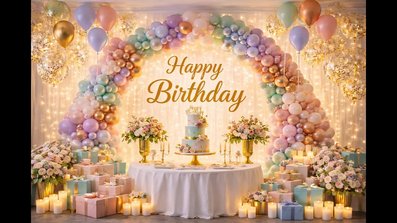 New Happy Birthday Song |  Happy Birthday Upbeat Remix | Top Birthday Remix 2026