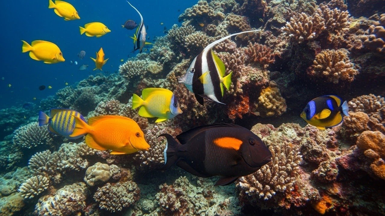 Peaceful Night Meditation with Gentle Underwater Sounds for Deep Relaxation