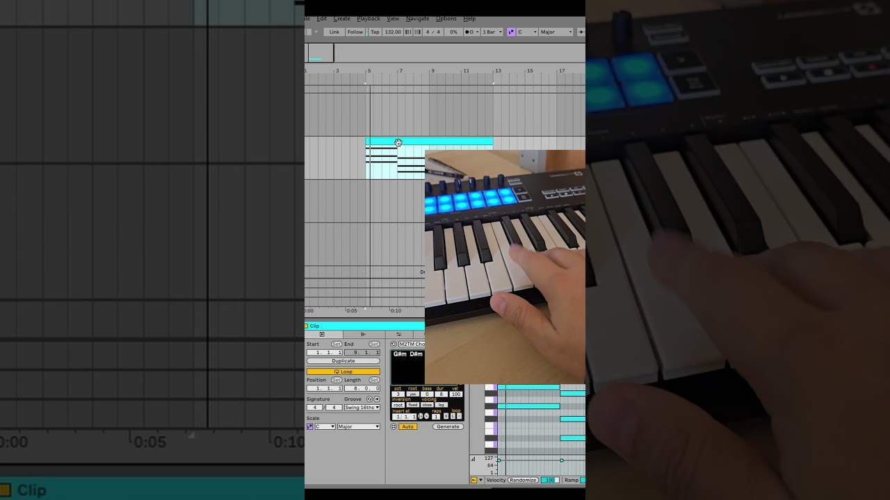M2TM Chords Max4Live Chord 