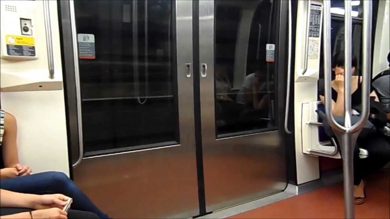 HD Onboard RATP Paris Metro Line 1 MP05 from Louvre-Rivoli to Tuileries