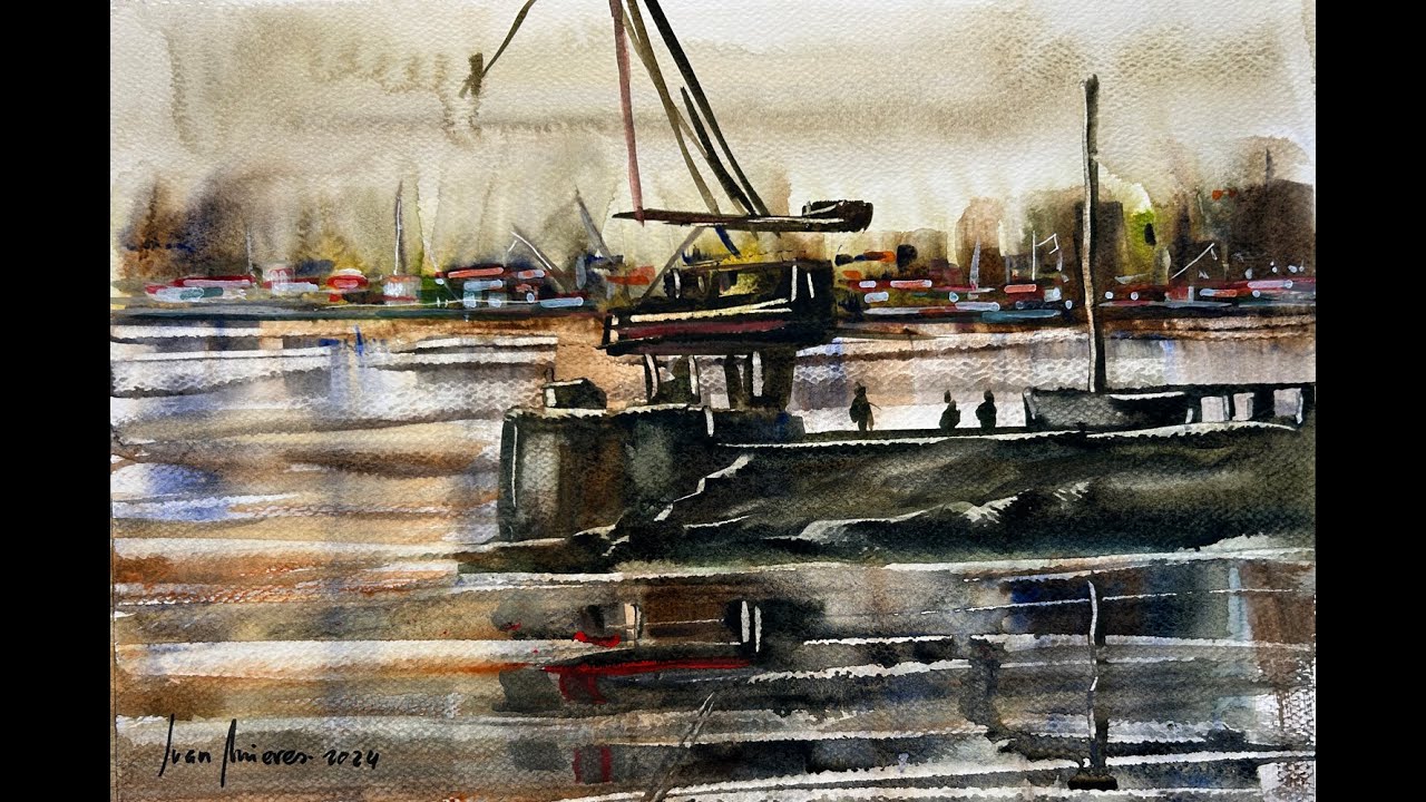 Taller acuarela   Juan Mieres   72   Aguada triste