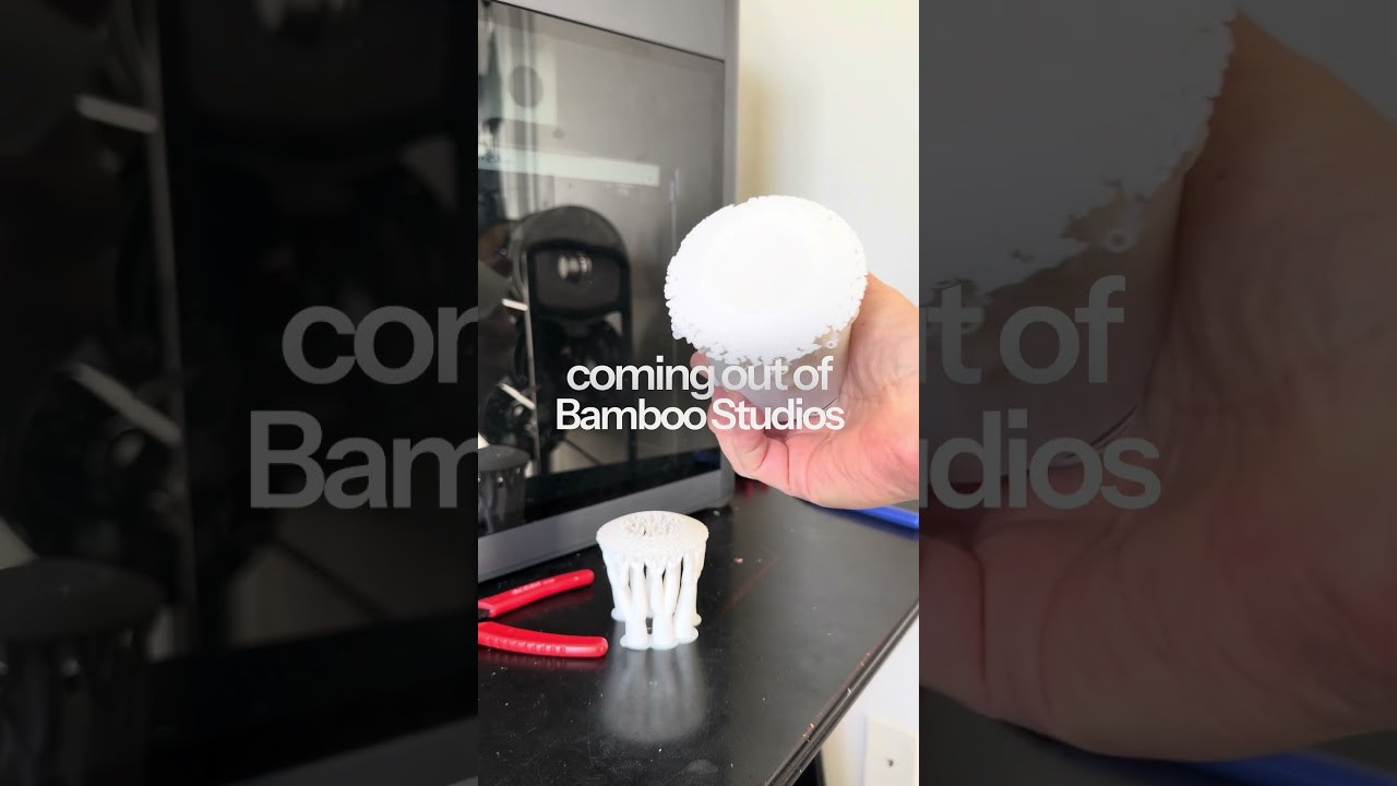 Не являются ли гибридные древовидные опоры излишними? Сравнение опор от Bamboo Studios. #3DPrinti...