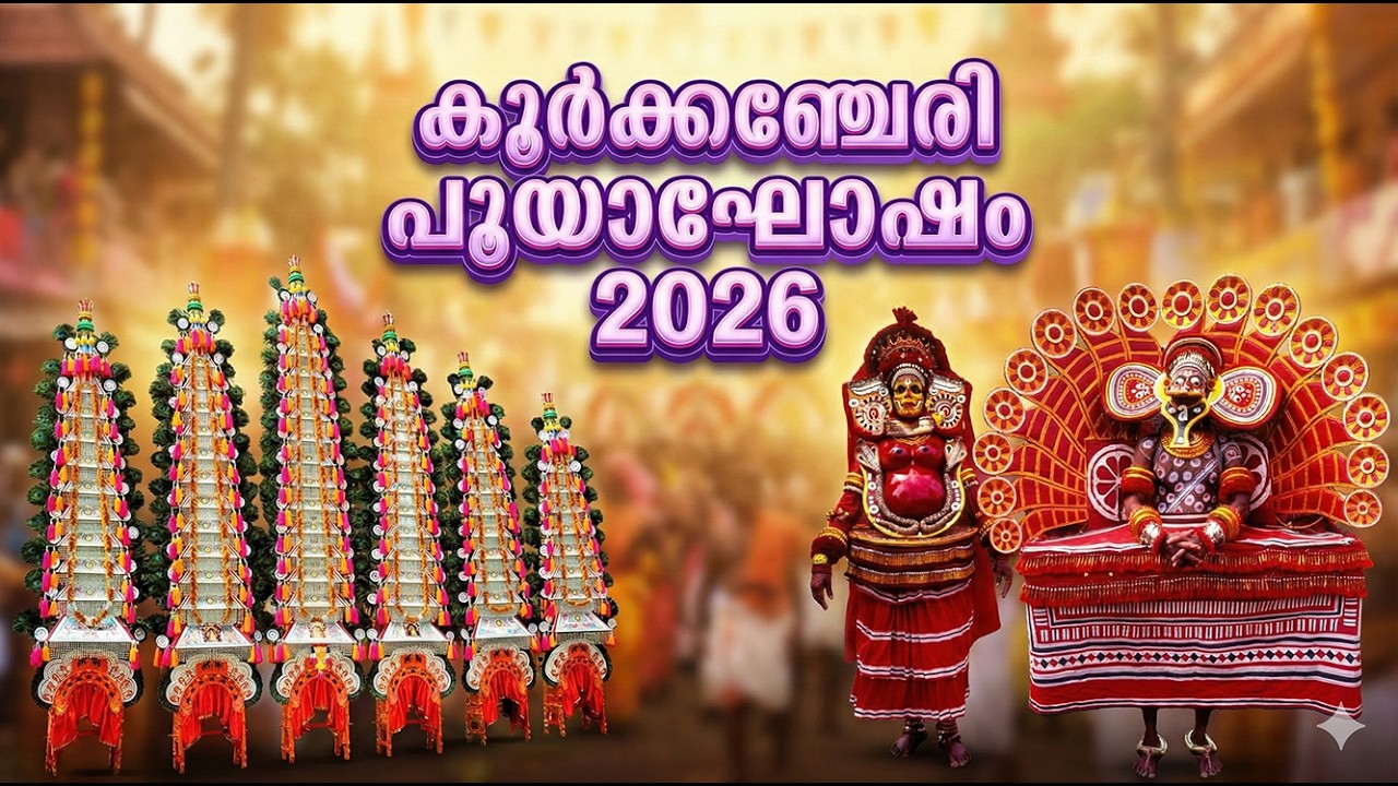കൂർക്കഞ്ചേരി പൂയാഘോഷം 2026 (യുവജന സമാജം ചിയ്യാരം)