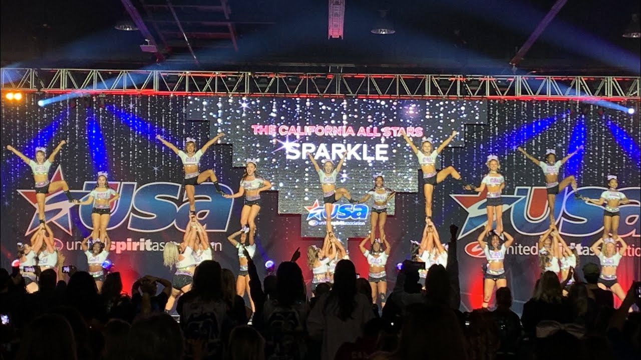 California all stars Sparkle - USA nationals 2024 day 2