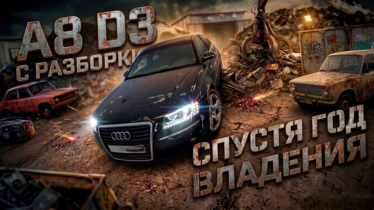 ПНЕВМА умерла на Audi A8 D3... Я всё починил! САМАЯ дешевая A8D3