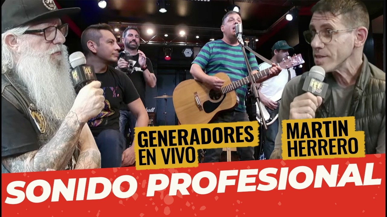 GENERADORES (AC&Uacute;STICO) - MART&Iacute;N HERRERO | ROCK en la TRINCHERA con Andr&eacute;s Violante