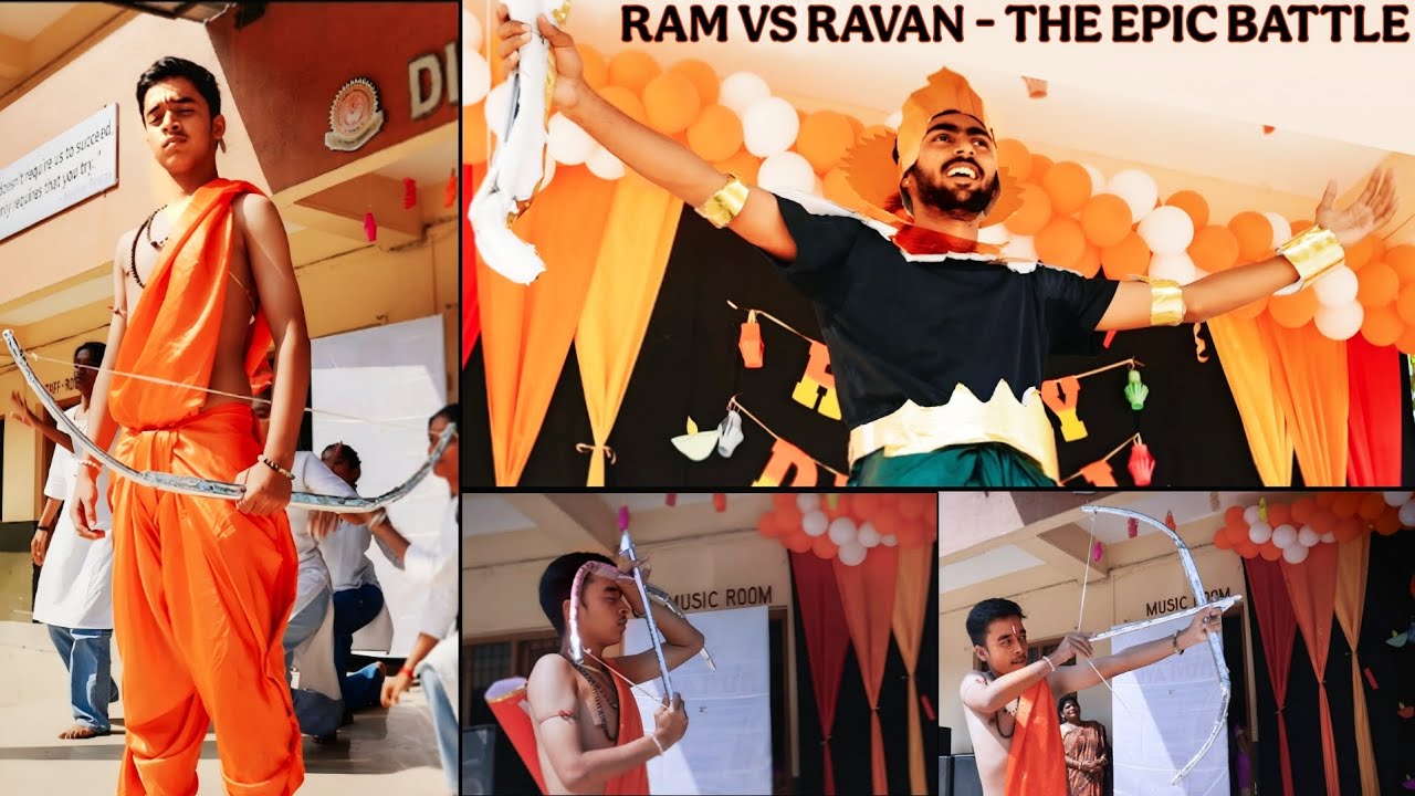 Ram vs Ravan – The Epic Battle | Diwali Celebration Drama 2025 | Divya Jyoti School, Daman🔥