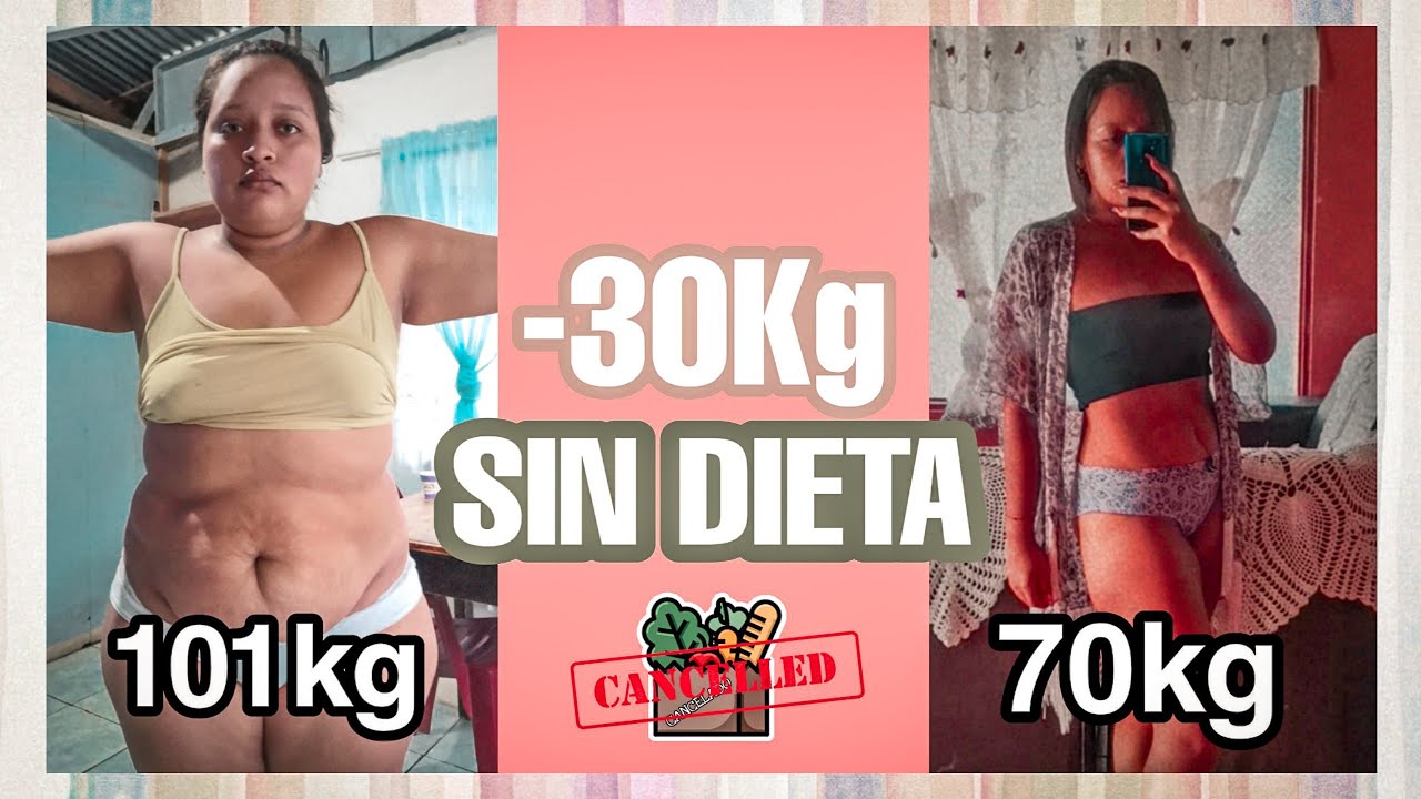 COMO PERDI PESO SIN HACER DIETA - 30Kg #MiDiariofit ( ep#1 ) |Logean c|