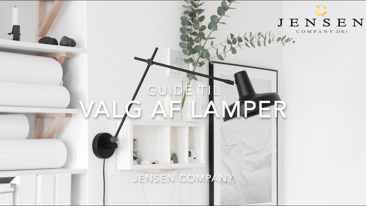 Lamper | Guide: valg af lampe til din bolig