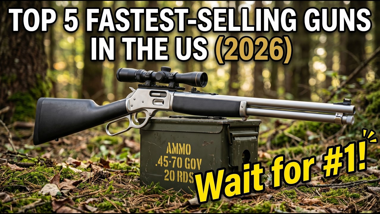 Top 5 Fastest-Selling Guns in the US (2026) - Wait for #1!