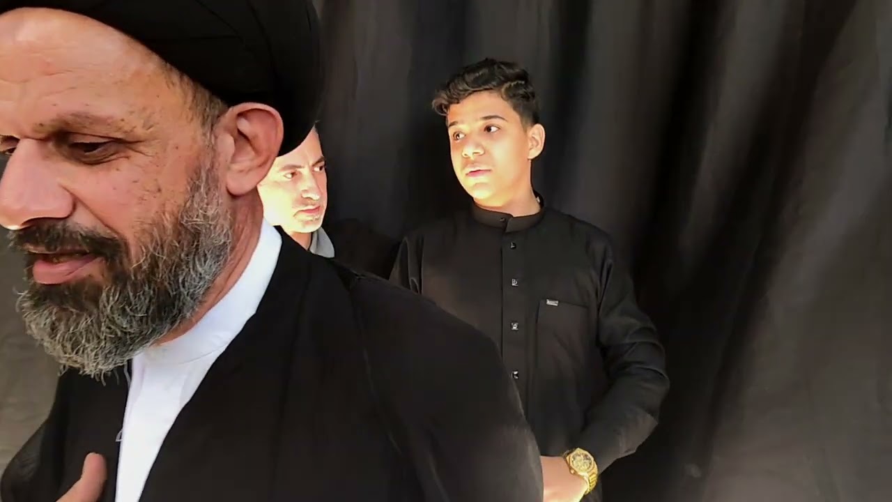 مجلس عزاء الحسين ع/ المؤسس المرحوم الحاج حسن فخر الدين/ 6 محرم شيخ صاحب القرشي