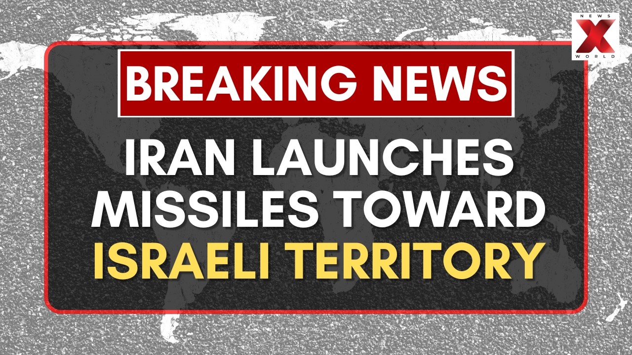 Iran Launches Missiles Toward Israel As Air Defence Systems Activate | NewsX World