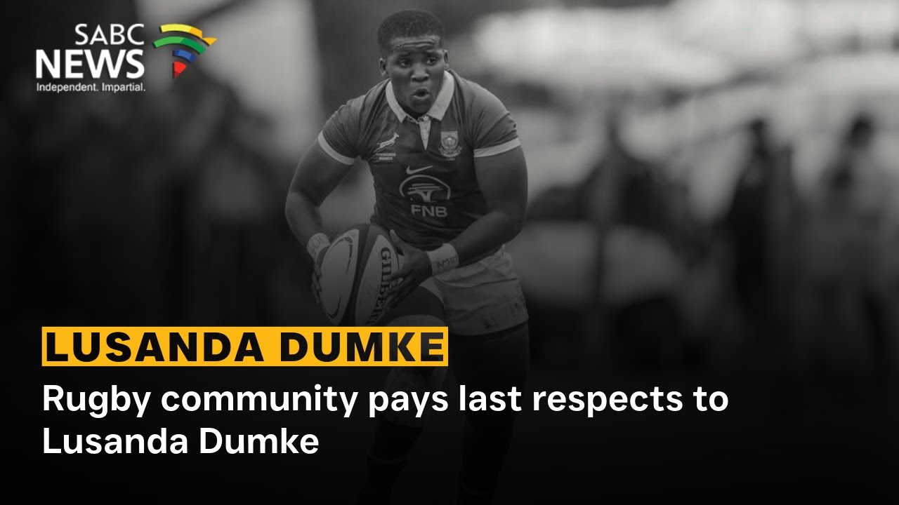 Rugby community pays last respects to Lusanda Dumke