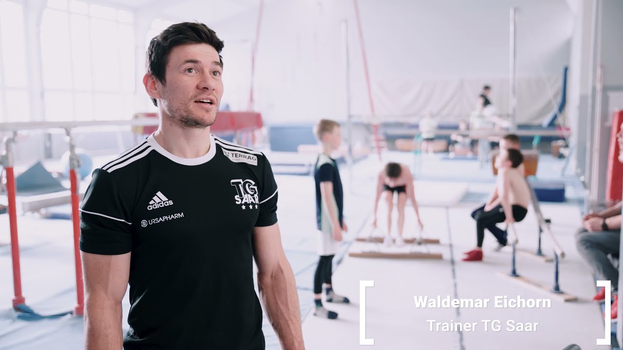 Waldemar Eichorn beim Training der TG Saar | Interview