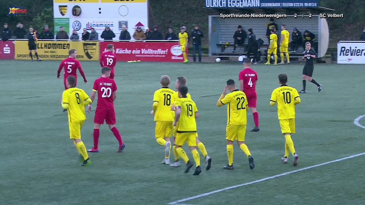 FV N'rh  Oberliga Saison 2019 20 SP19 Sportfreunde Niederwenigern vs  SC Velbert