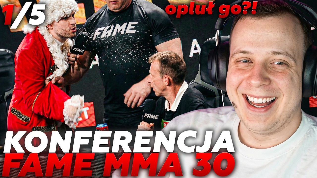 GOODIEZ OGLĄDA KONFERENCJĘ FAME 30 w/ NEEX, JAPCZAN, BANDURA, ALI5CALI | PIERWSZY PANEL