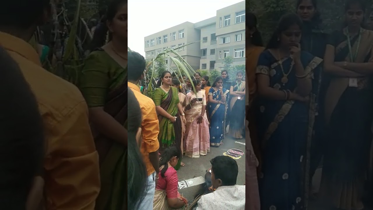 #2025 2k Pongal celebration 🎊🎉  Mass KPR college art science and research ❤️💕
