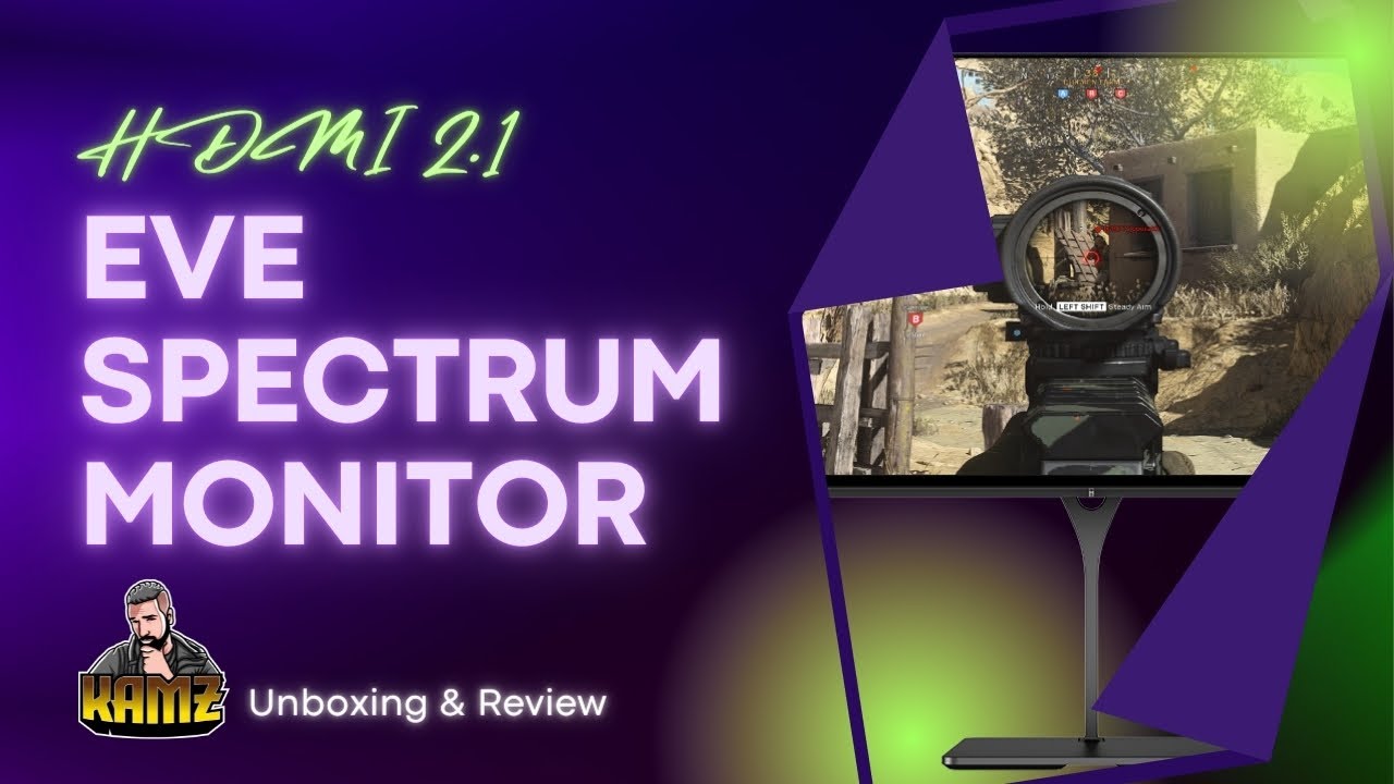 Eve Spectrum Monitor Review - An HDMI 2.1 Monitor For PS5 and Xbox SX