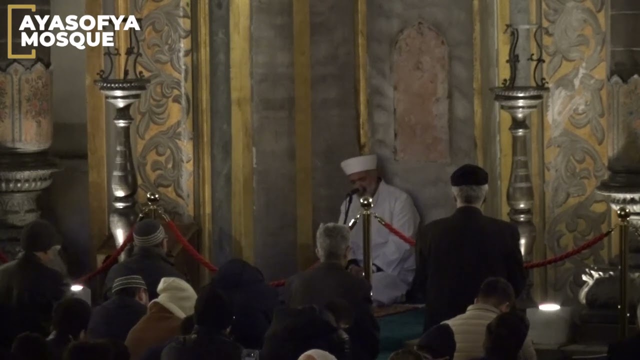 Ayasofya Camii Mihrabiyesi - Nahl 96-97 - Fussilet 30-34