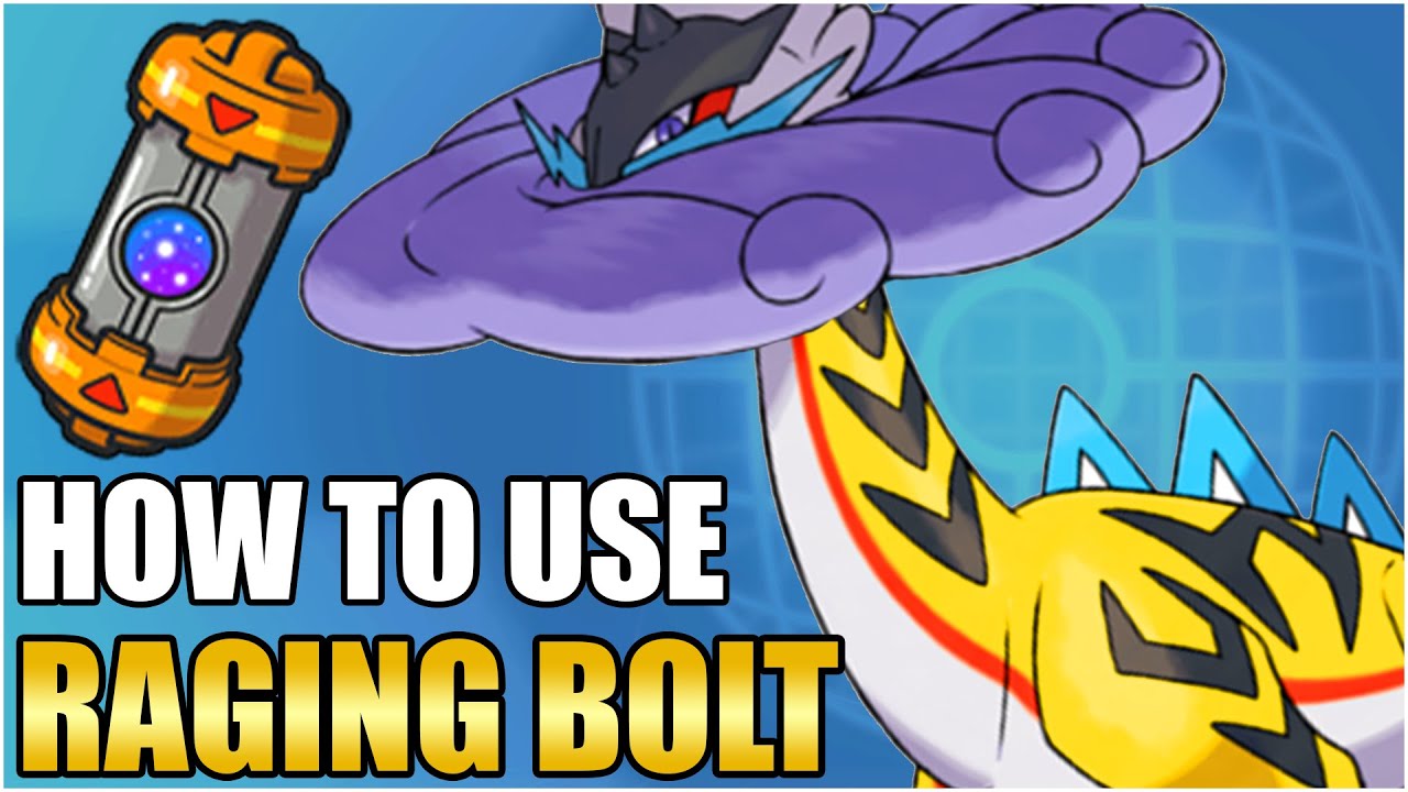 Best Raging Bolt Moveset Guide - How To Use Raging Bolt Competitive VGC Pokemon Scarlet Violet