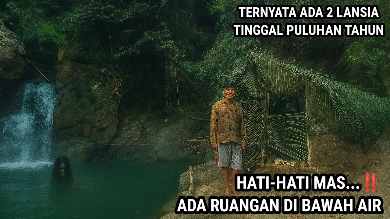 SATU KELUARGA TINGGAL DI DEKAT AIR TERJUN DI DALAM HUTAN PULUHAN TAHUN MEREKA BERTAHAN HIDUP