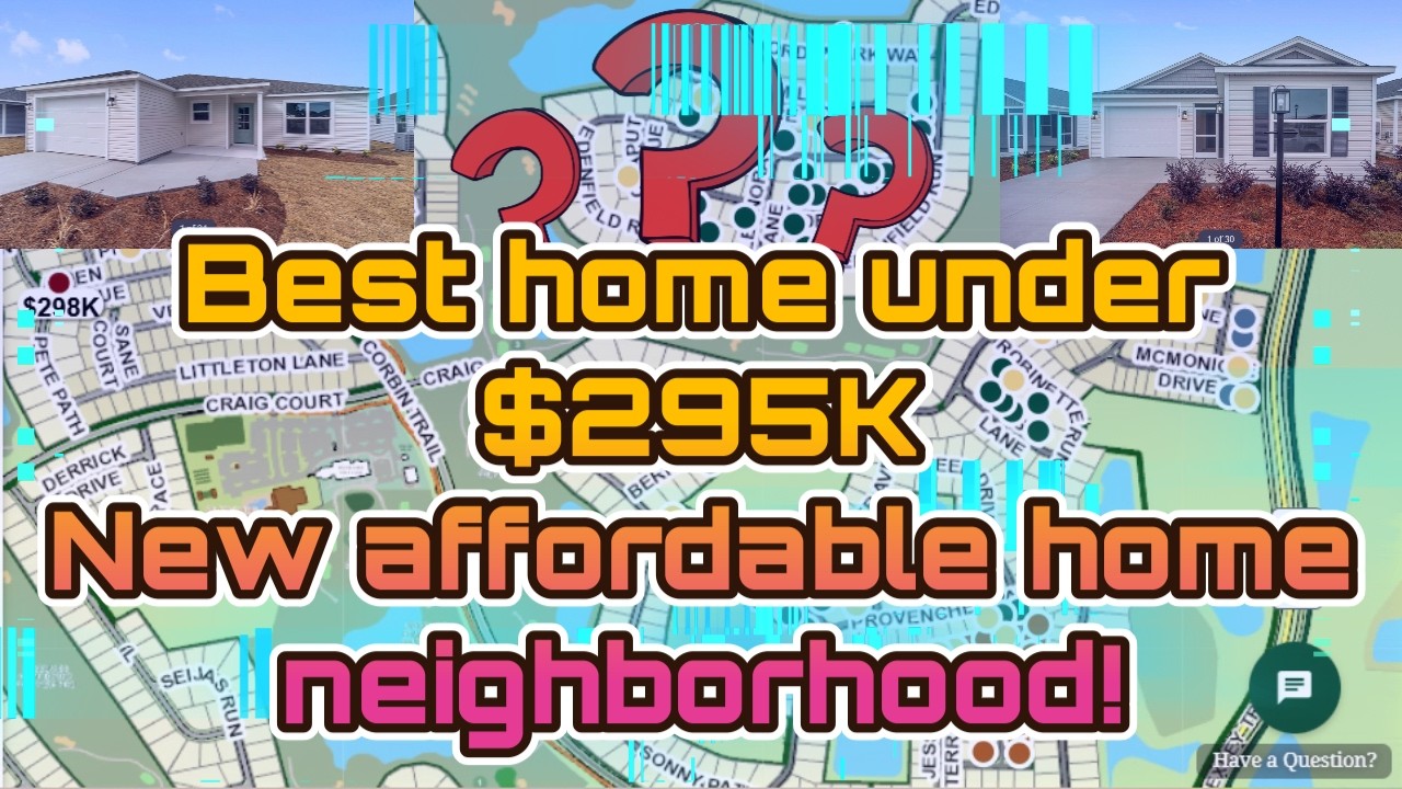 Best home under $295K! The Villages, FL