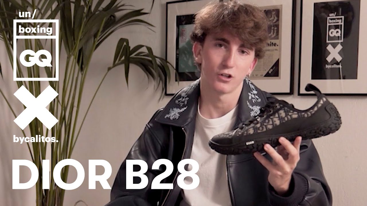 Las zapatillas Dior B28 | GQ Unboxing con Carlos Martín byCalitos | GQ España