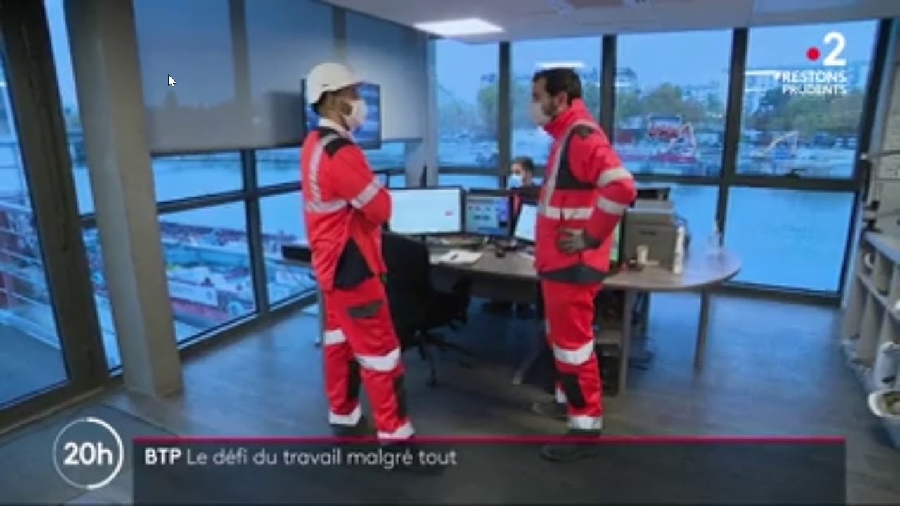 Reportage France 2 - Unité de production CEMEX de Port Victor