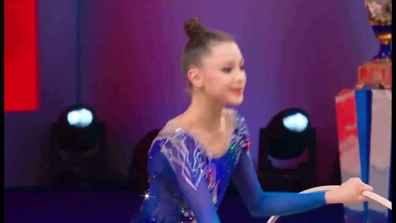 Ulyana Janus Hoop 2025 💙💫 Sky Grace Beijing Top Open 2025 🏆30.500