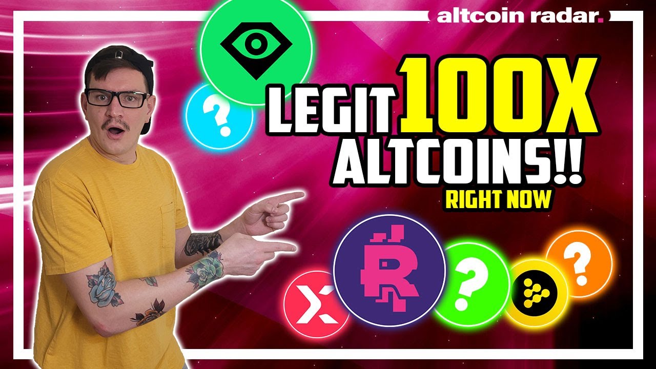 7 Altcoins With 100X Potential In The Long-Term!! 🔥