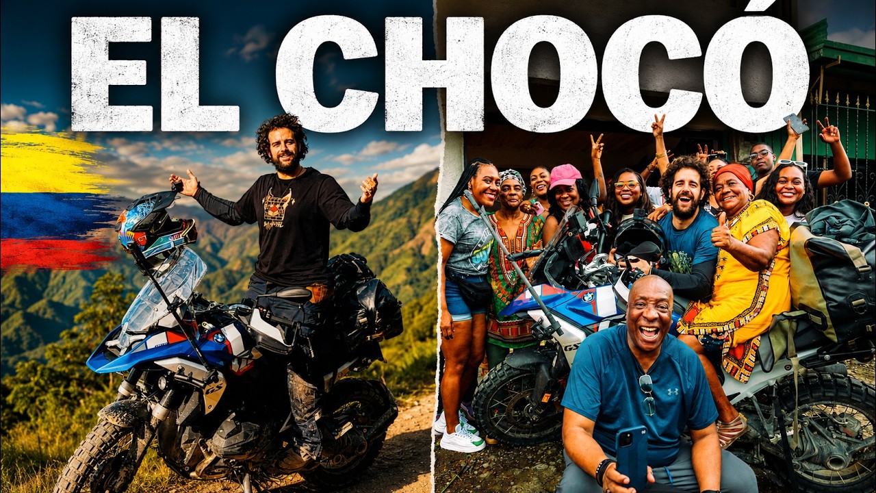 EL CHOCÓ 🇨🇴 ПУТЕШЕСТВИЕ в САМУЮ АФРОКОЛУМБИЮ на R1300 GS | Серия 243 Вокруг света на мотоцикле