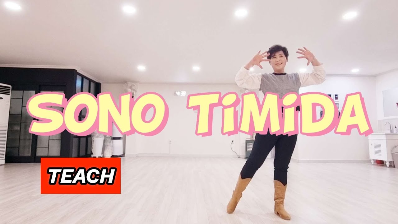 ◈Sono Timida line dance◈Teach/Beginner/Improver level