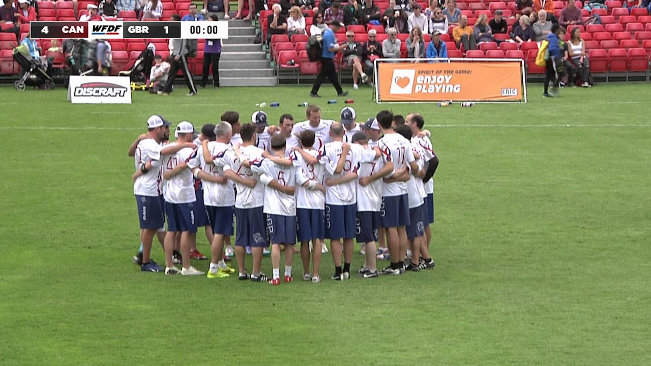 WUGC 2016 - Canada vs Great Britain Men's Masters