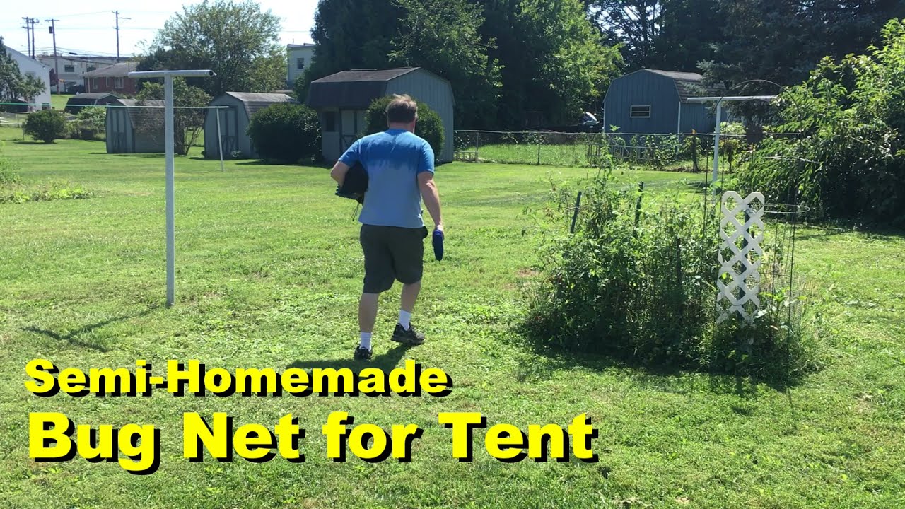 Homemade Net Tent for Gatewood cape