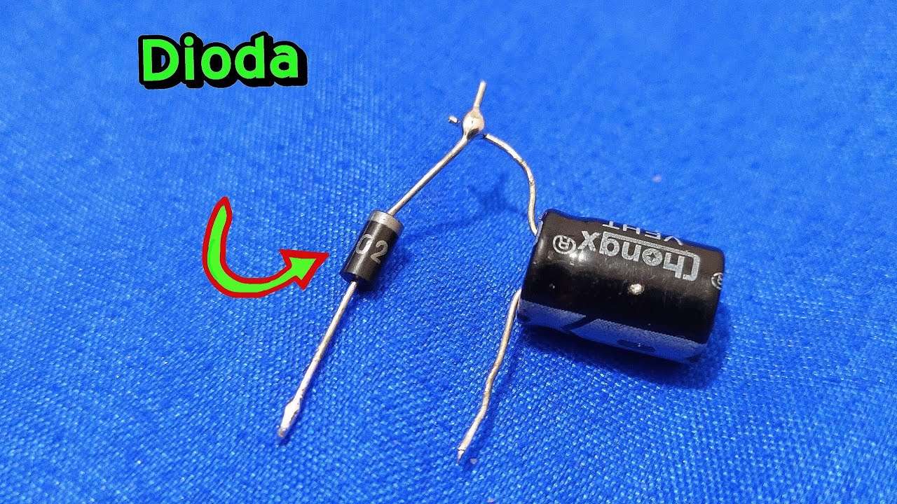 Adaptor 12V DC hanya dengan satu DIODA