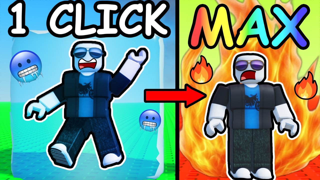1 CLICK = 1 HEAT in Roblox...