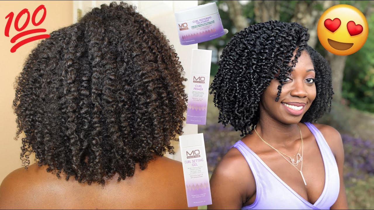 Mo Knows Hair Curl Collection Review | These products are a GAME CHANGER! | CURL PUDDING IS BAE! 😍