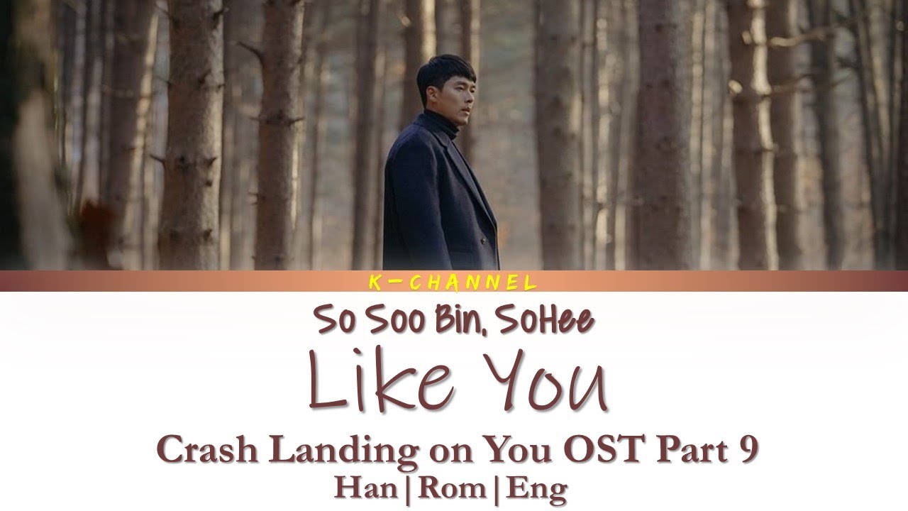 Like You 좋다 - So Soo Bin (소수빈), 소희 (SoHee) | Crash Landing On You 사랑의 불시착 OST Part 9 |Han/Rom/Eng/가사