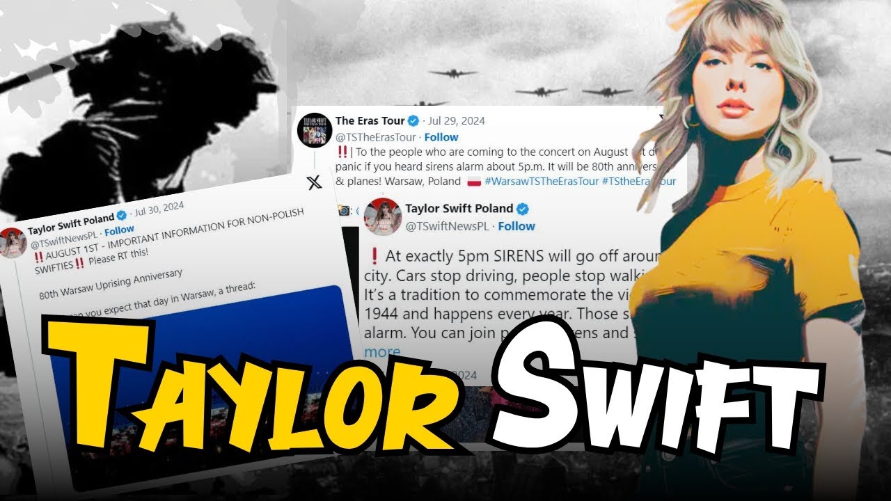 Warsaw Uprising commemorated | Taylor Swift Texts | 80th Anniversary | Poland