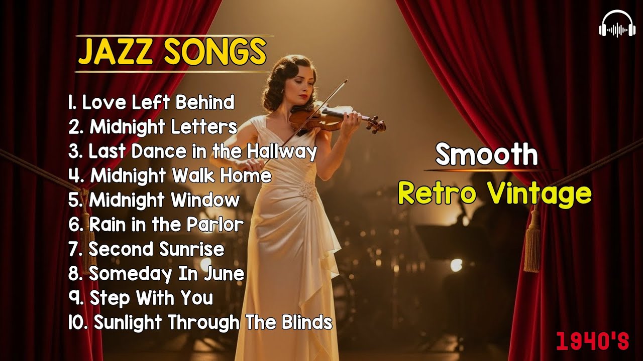 1930s Elegant Vintage Jazz Playlist – Smooth Swing Jazz for Relaxed Mood
