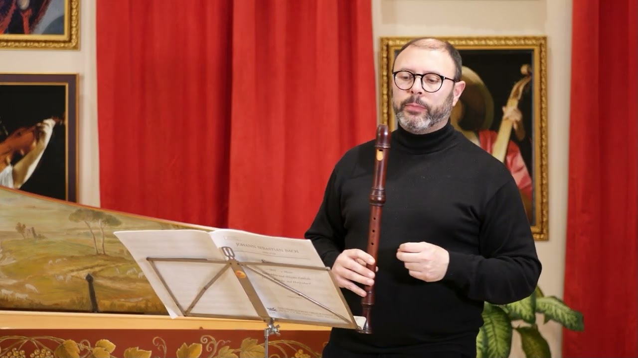 C. P. E. Bach/J. S. Bach - Recorder Sonata in G minor, H542.5/BWV 1020 - Duo Il Postiglione