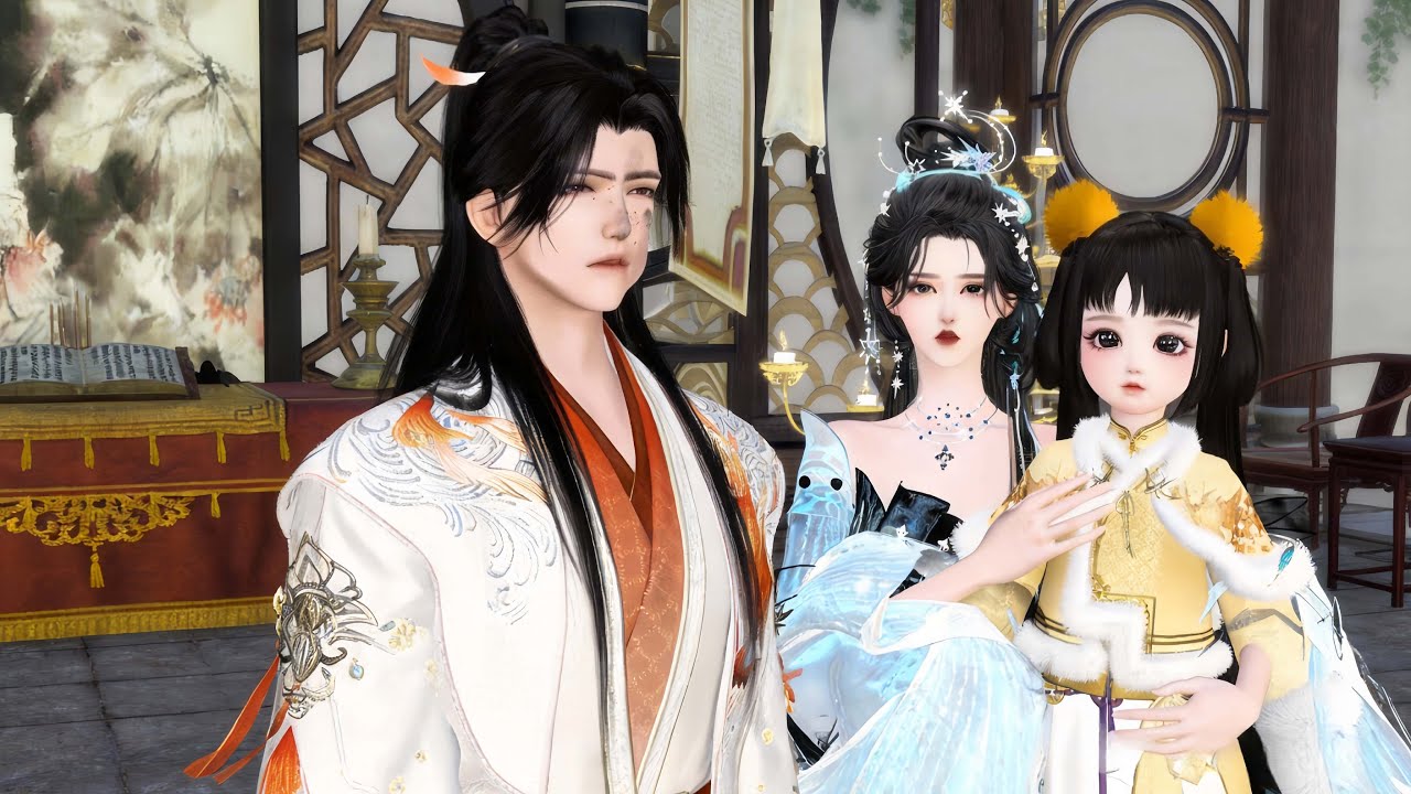 《换了个爹后，我成了锦鲤团宠》第1~60集 #古风#漫剧